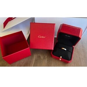 Cartier White Gold Love Wedding Ring